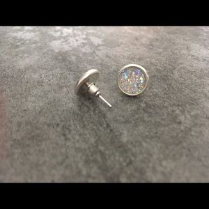 Faux Crystal Earrings